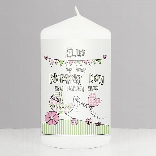 Whimsical Pram Candle delivery to UK [United Kingdom]