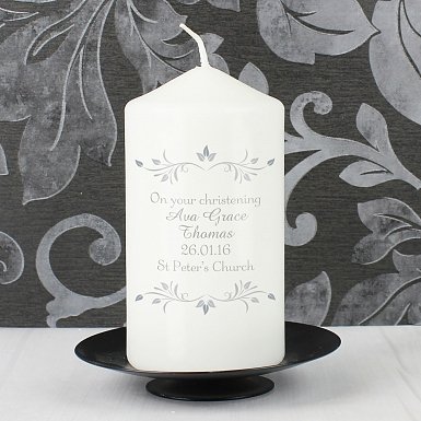 Personalised Sentiments Candle