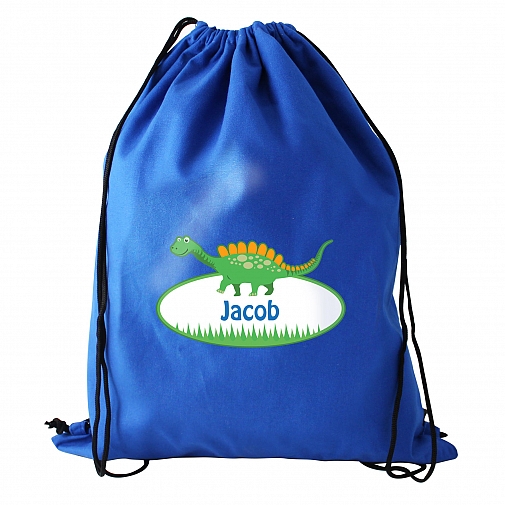 Personalised Dinosaur Swim & Kit Bag