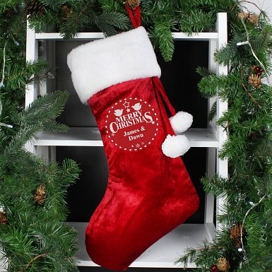 Personalised Christmas Wishes Stocking
