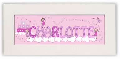 Personalised Little Princess Name Frame