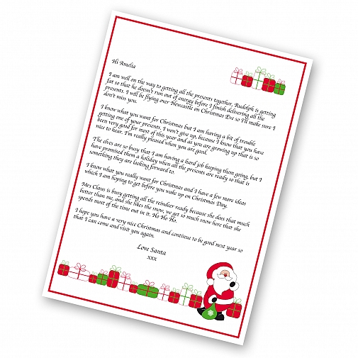 Personalised Santa Letter