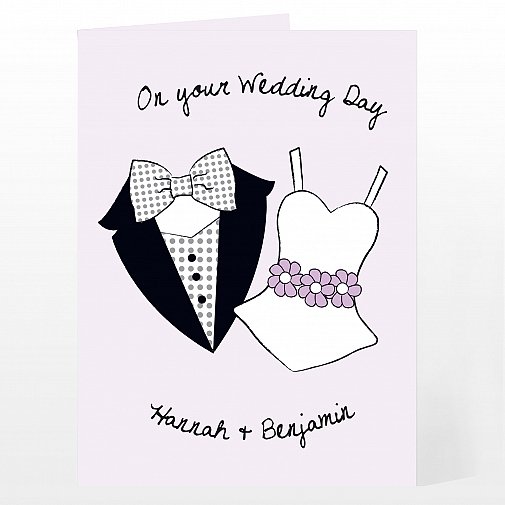 Personalised On Your Wedding Day Card