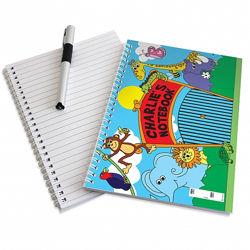 Personalised Zoo - A5 Notebook