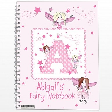 Personalised Fairy - A5 Notebook