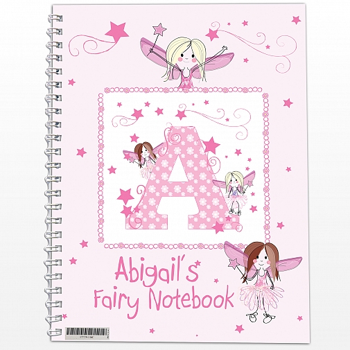 Personalised Fairy - A5 Notebook