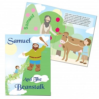 Personalised Jack and the Beanstalk Story Book