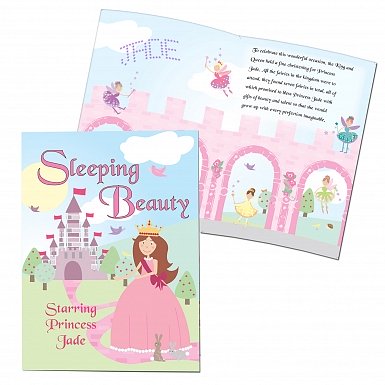 Personalised Sleeping Beauty Story Book