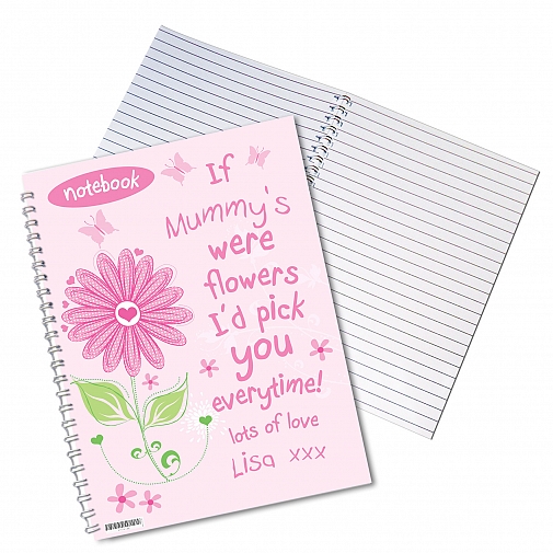 Personalised Id Pick You A5 Notebook