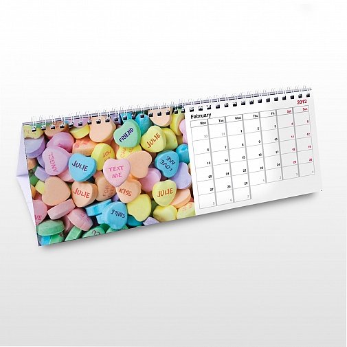 Personalised Sweet Tooth Desk Calendar
