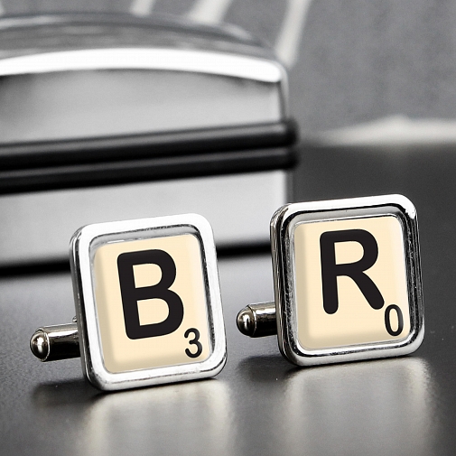 Initial and Age Cufflinks