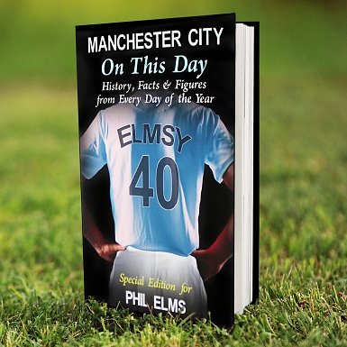 Personalised Manchester City On This Day Book