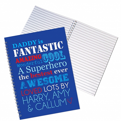 Personalised He Is...A5 Notebook
