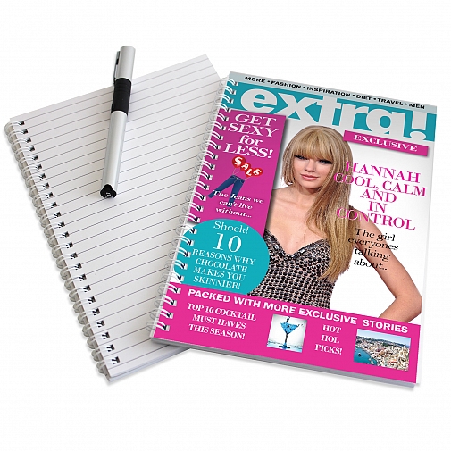 Personalised Extra A5 Notebook