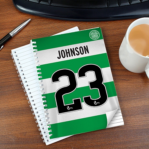 Personalised Celtic A5 Notebook