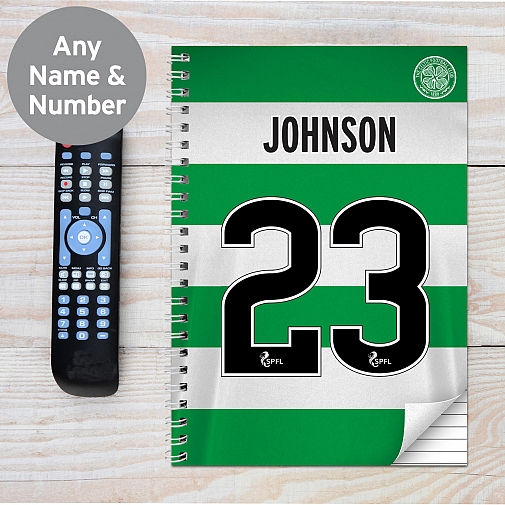 Personalised Celtic A4 Notebook