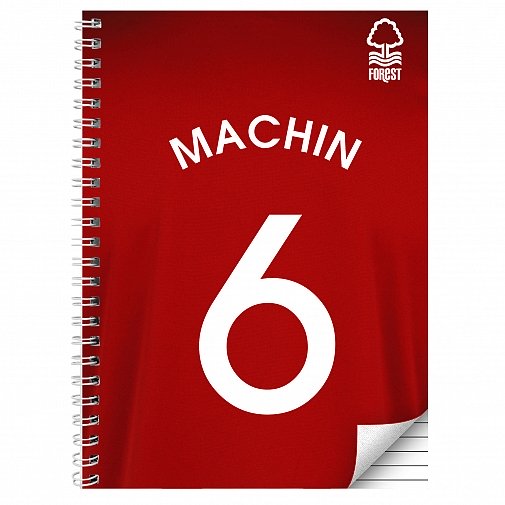 Personalised Nottingham Forest A4 Notebook