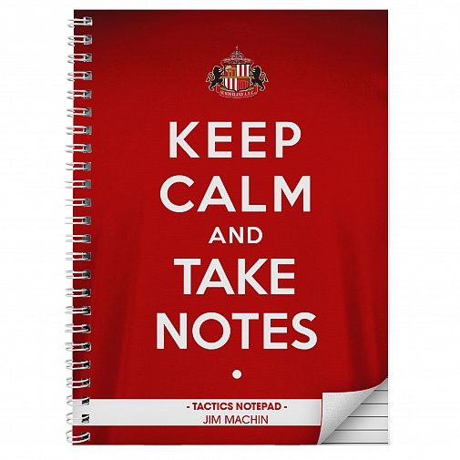 Personalised Sunderland Keep Calm A4 Notebook