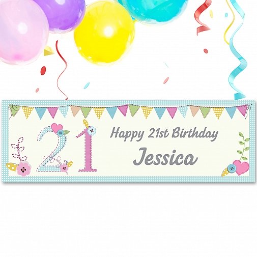 Personalised Birthday Craft Banner