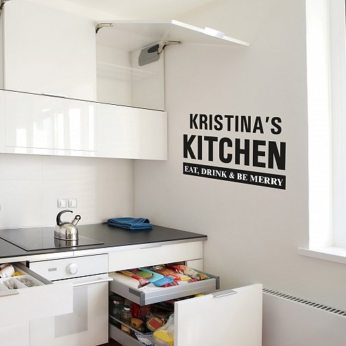 Personalised Kitchen Wall Art