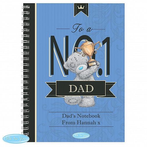 Personalised Me to You No1 Paperback A5 Notebook