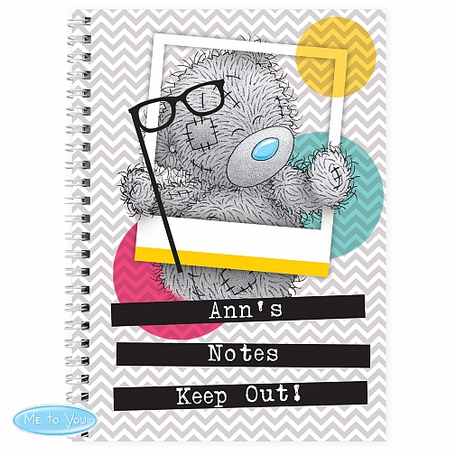 Personalised Me to You Trendy Snapshot A5 Notebook