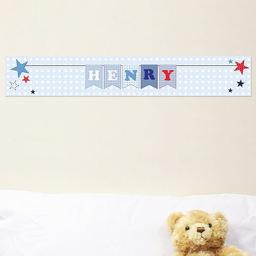 Personalised Star Bunting Banner