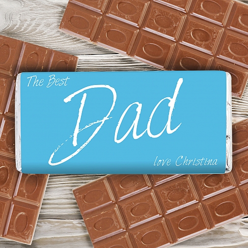 The Best Dad Chocolate Bar delivery to UK [United Kingdom]