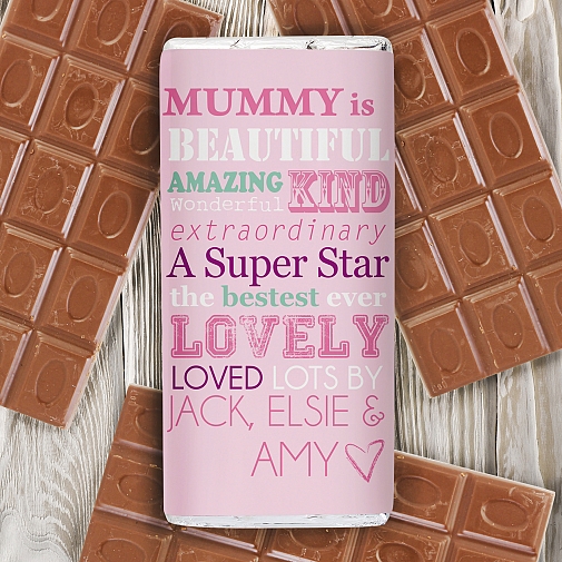 Personalised She Is... Milk Chocolates Bar