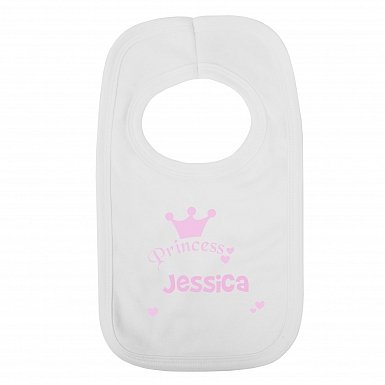 Personalised Princess Bib