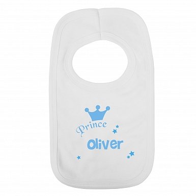 Personalised Prince Bib