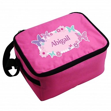 Personalised Butterfly Lunch Bag