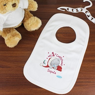 Personalised Me To You My 1st Christmas Bib