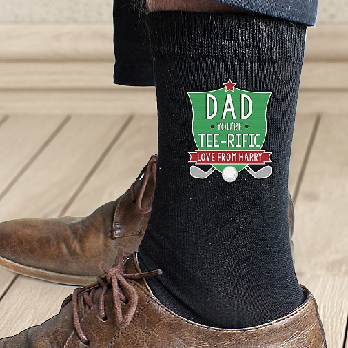 Personalised Tee-Rific Mens Socks