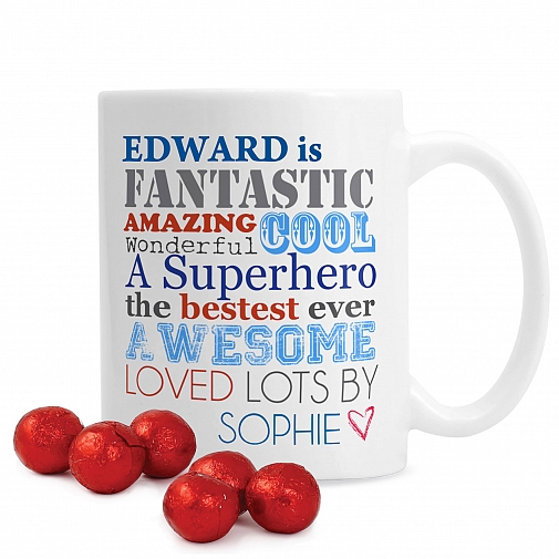 Personalised He Is... Mug