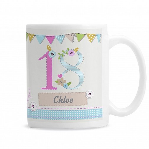 Personalised Birthday Craft Mug