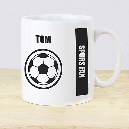 Personalised Football Fan Mug