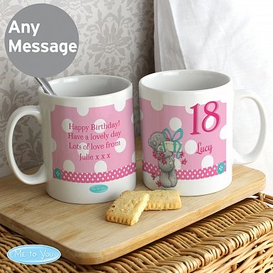 Personalised Me To You Big  Age Female Mug