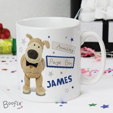 Personalised Boofle Male Wedding Mug