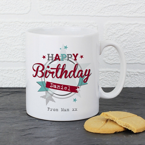 Personalised 50s Retro Mug