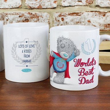 Personalised Me To You Super Dad Mug