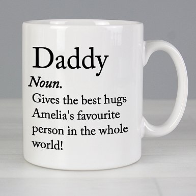 Personalised Dictionary Definition Mug