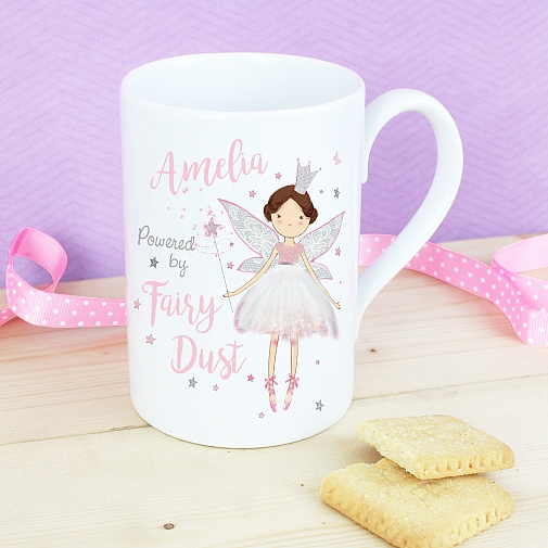 Personalised Fairy Princess Slim Mug