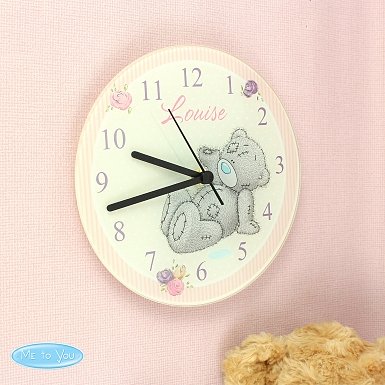 Me To You Glass Clock