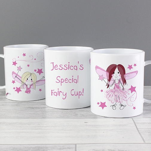 Personalised Fairy Plastic Cup