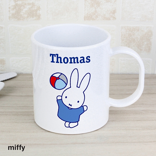 Personalised Miffy Playful Plastic Mug