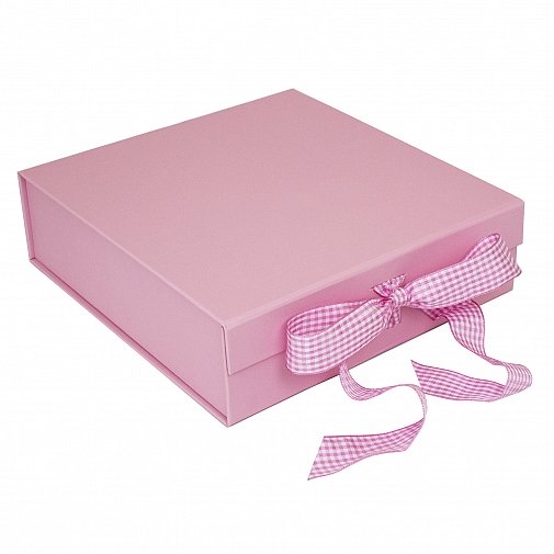 Pink Presentation Gift Box - Suitable for 8 Inch Plates