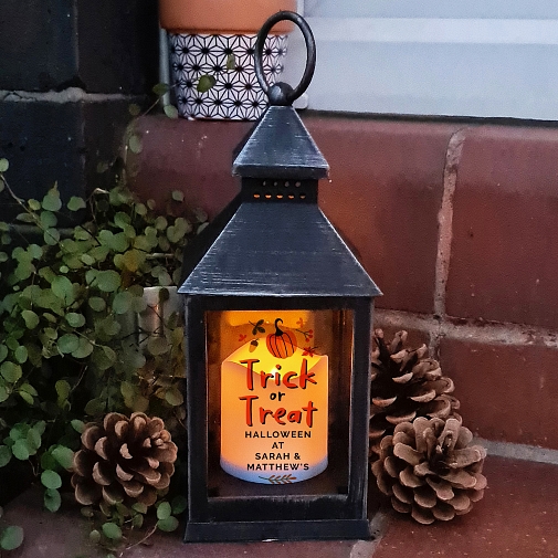 Personalised Trick or Treat Lantern