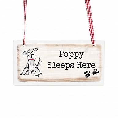 Personalised Dog Wooden Sign