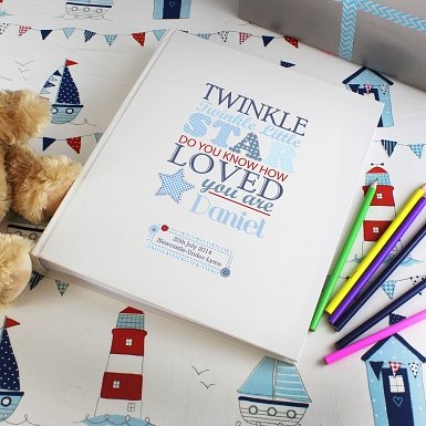 Personalised Twinkle Boys Traditional Album